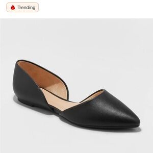 Elegant Black Women's Flats